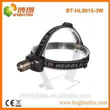 Factory supply Adjustable Zoom Focus led headlight headlamp, cree led headlight 3AAA battery 160lm